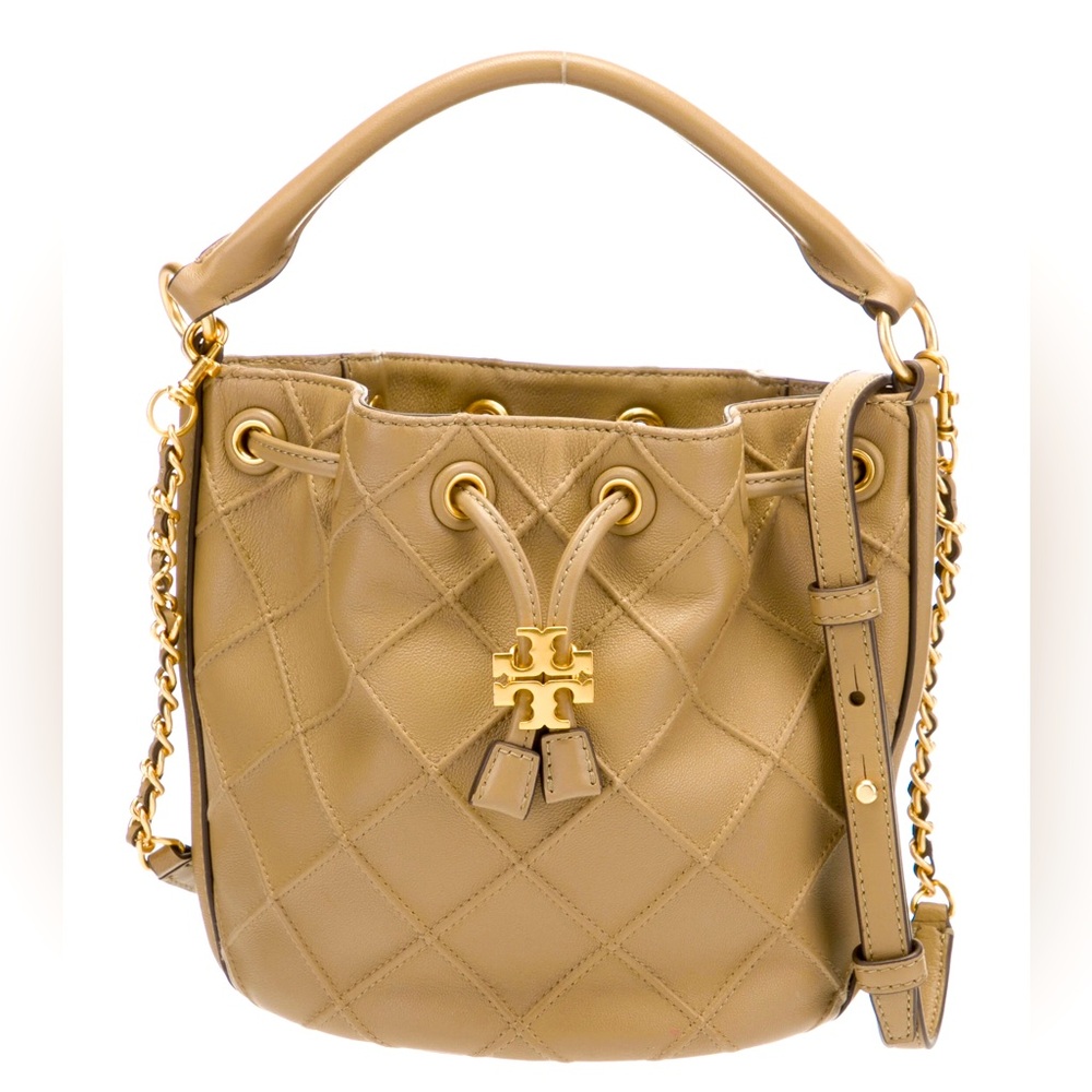 TORY BURCH SMALL FLEMING SOFT BUCKET BAG